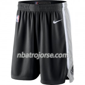 San Antonio Spurs Män Shorts Svart 2018-19 Nike Swingman